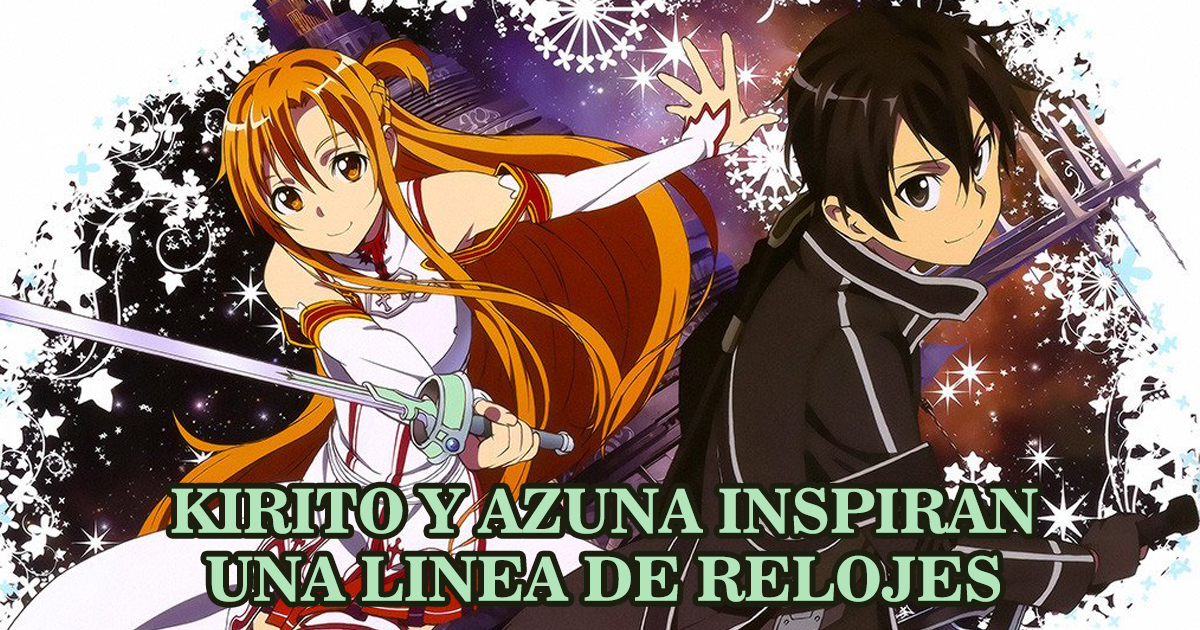 Kirito y Asuna de Sword Art Online inspiran una línea de
